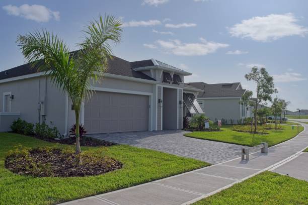 Cobblestone Driveway Pavers in Fate, TX